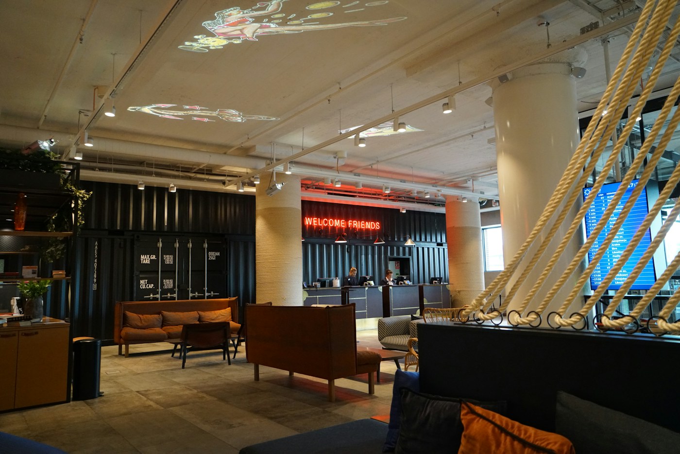 Interior de un hotel